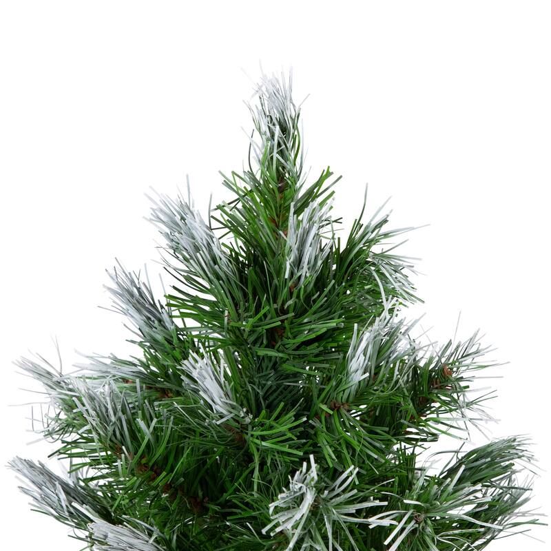 Whitecap Pine Artificial Mini Christmas Tree - 14" - Unlit - 1 Foot
