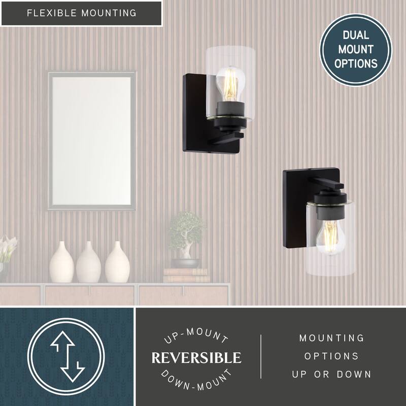 Vaxcel Lighting W0523 Park Ridge 8" Tall Bathroom Sconce