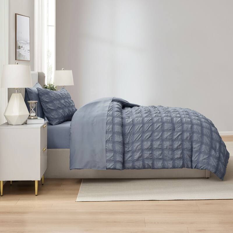 Empyrean Modern Comforter Seer Sucker
