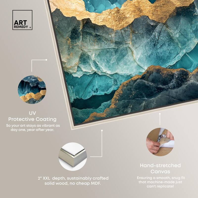 Power Edge II Canvas by Art Remedy