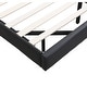 preview thumbnail 15 of 55, Upholstered Platform Bed Frame with LED Light Bar and USB