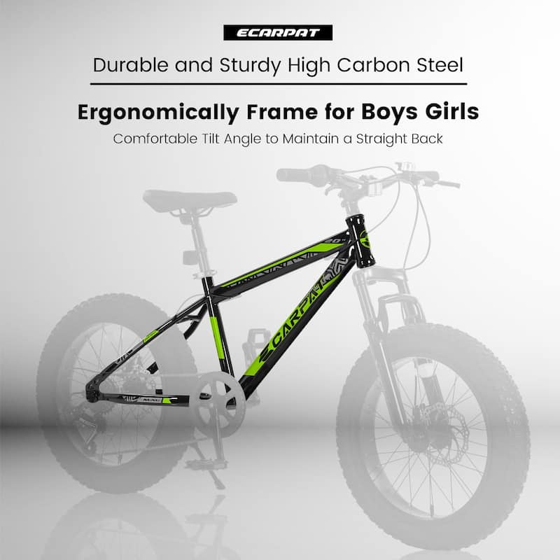 Ecarpat Kids Bike with 20-inch Wheels