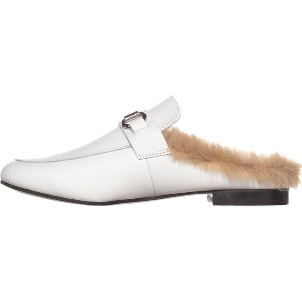 steve madden faux fur mules