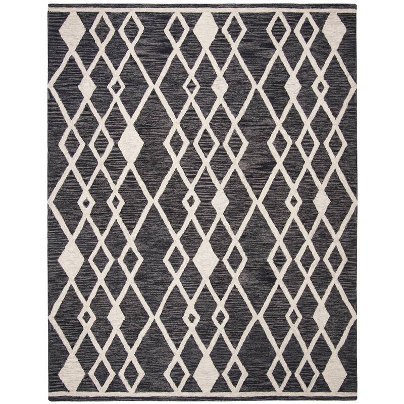 SAFAVIEH Handmade Micro-Loop Jolanda Moroccan Wool Rug