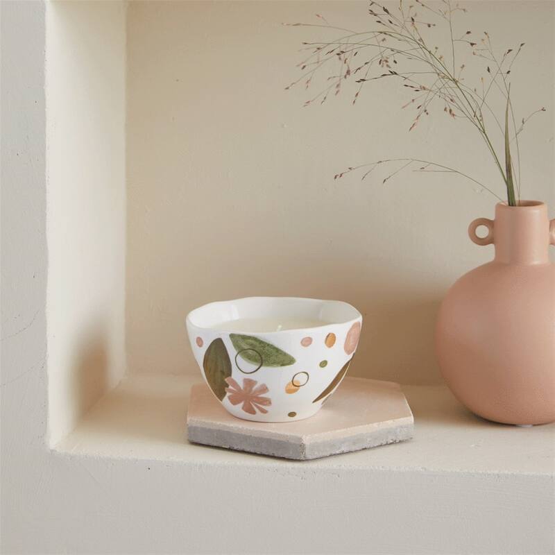 Good Morning Bowl With Wax Expressive In Gift Pack - Multi Co + gold