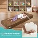 preview thumbnail 10 of 48, DoCred Kids Folding Sofa, Convertible Floor Mattress, Bed, Play Couch