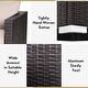 preview thumbnail 7 of 9, Costway 4PCS Patio Rattan Corner Sofa Sectional Furniture Set - See Details
