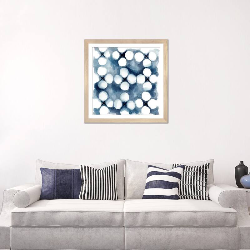 iCanvas "Indigo Study VI" by Chariklia Zarris