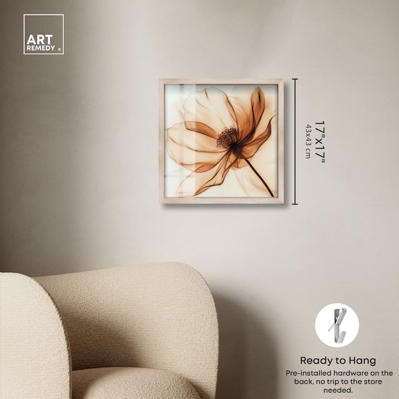 Fragile Elegance II Shadowbox by Art Remedy