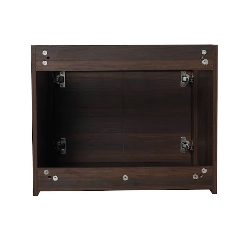 Bathroom Vanity With Sink In 24 Inch, Floating Bathroom Vanity With Soft Close Door