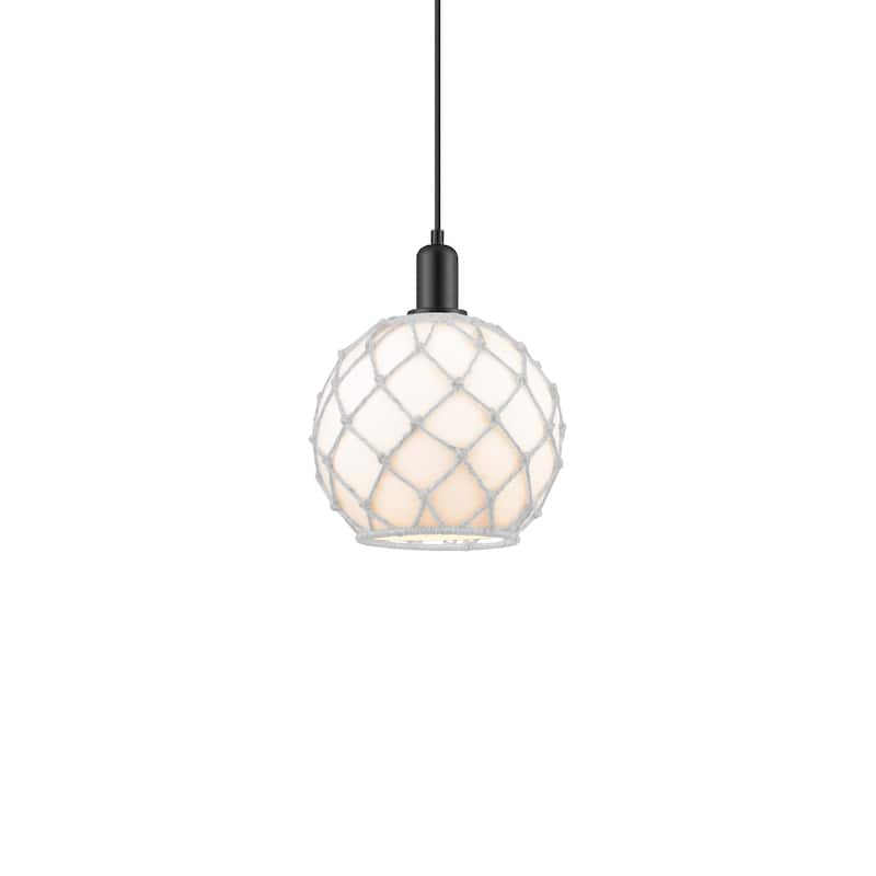 Innovations Lighting 716-1P-13-10 Farmhouse Rope Pendant Farmhouse