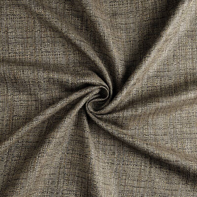 Exclusive Fabrics Raw Linen Weave Light Filtering Curtains for Bedroom & Living Room Curtains Pair - 2 Panel Drapes