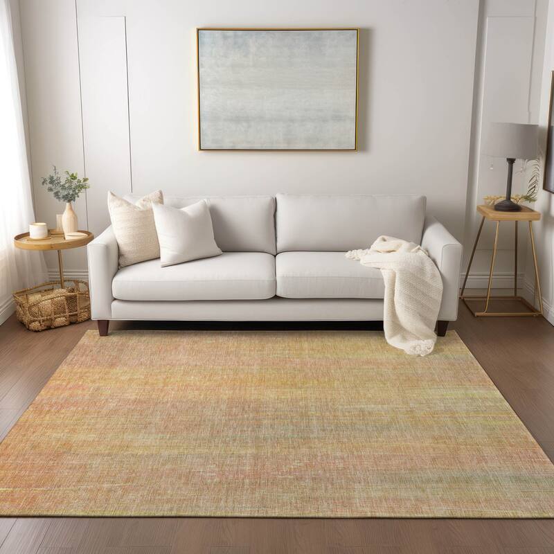 Altova Stripe Weather Resistant Classic Meets Modern Runner Outdoor Rug