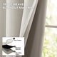 preview thumbnail 5 of 28, Deconovo Linen Blackout Curtains Grommet Drapes for Living Room 2 Panels