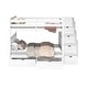 preview thumbnail 8 of 26, Taylor & Olive Trillium Full over Full Stairway Bunk Bed