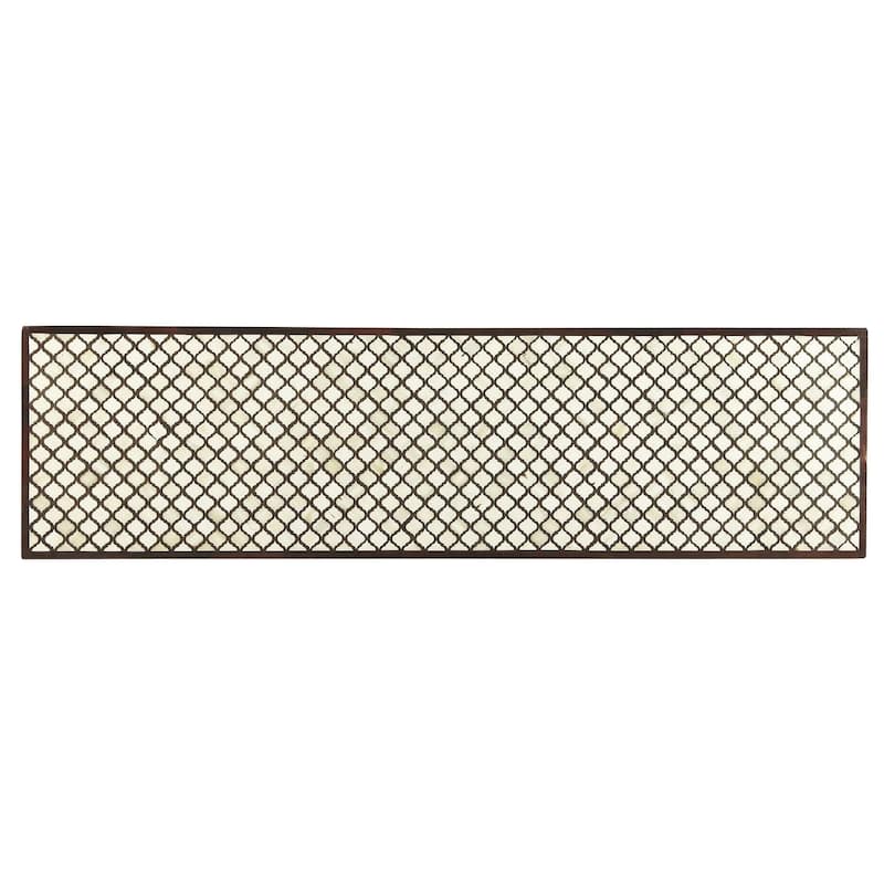 Butler Basan Wood & Bone Inlay Console Table