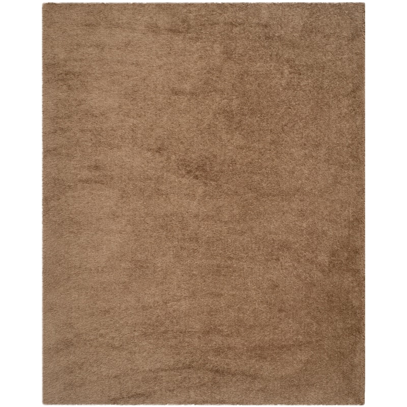 SAFAVIEH Handmade Fiona Shag Djenka 3-inch Thick Rug - 10' x 14' - Taupe