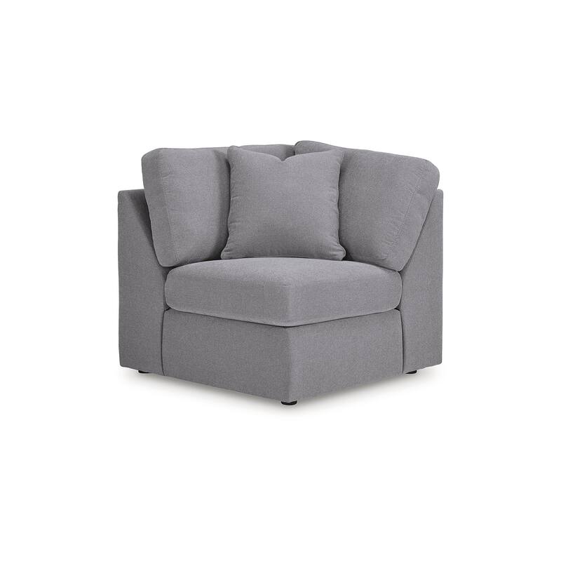 Signature Design by Ashley Modmax 6-Piece Sectional with Chaise and Audio Console - 140"W x 86"D x 36"H