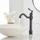 preview thumbnail 14 of 16, Vibrantbath 360° Swivel Bathroom Vessel Sink Faucet With Drain Included