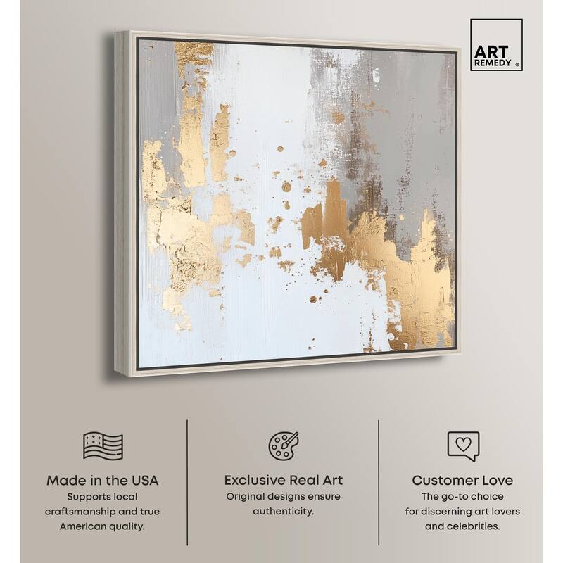 Ghostly Glimmer II Canvas by Art Remedy