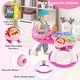 preview thumbnail 8 of 28, Costway 3 in 1 Baby Stationary Activity Center Walk-Around Kids Play - See Details