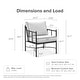 preview thumbnail 3 of 37, Mopio Odelia Patio Furniture, Outdoor Sectional Conversation Set