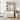 White Bookcase with Doors, Large Wood Farmhouse Book Case Shelf