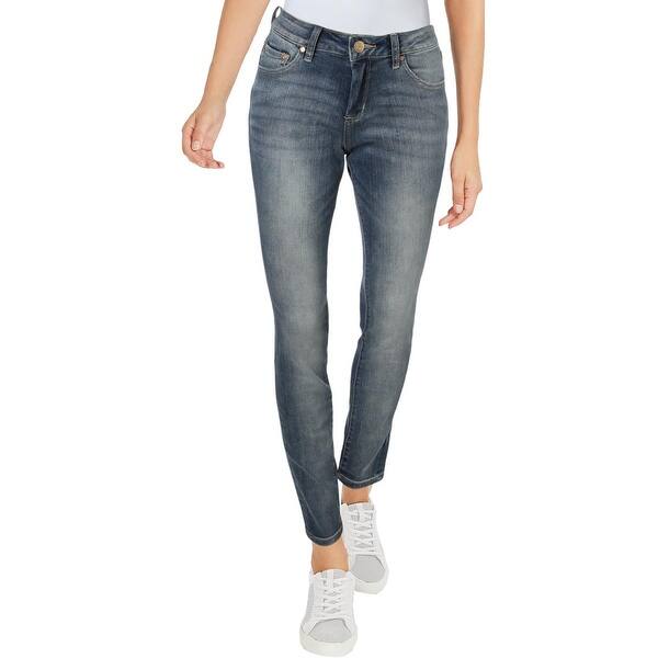 Shop Jag Jeans Womens Sheridan Skinny Jeans Faded Mid Rise Free