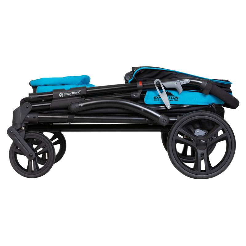 Baby Trend Expedition 2 in 1 Stroller Wagon Plus, Ultra Marine