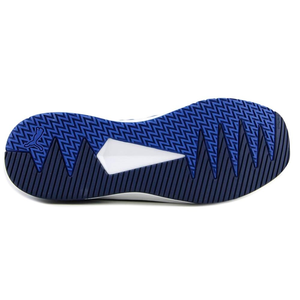 Shop Puma Ignite Xt Netfit Men Round Toe Synthetic Blue Basketball