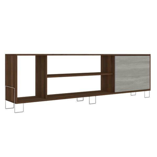 71 Inch Retro TV Stand for 65 inch TV, Media TV Console