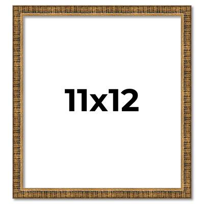 11x12 Frame Gold Kingsley Distressed Solid Wood Picture Frame Width