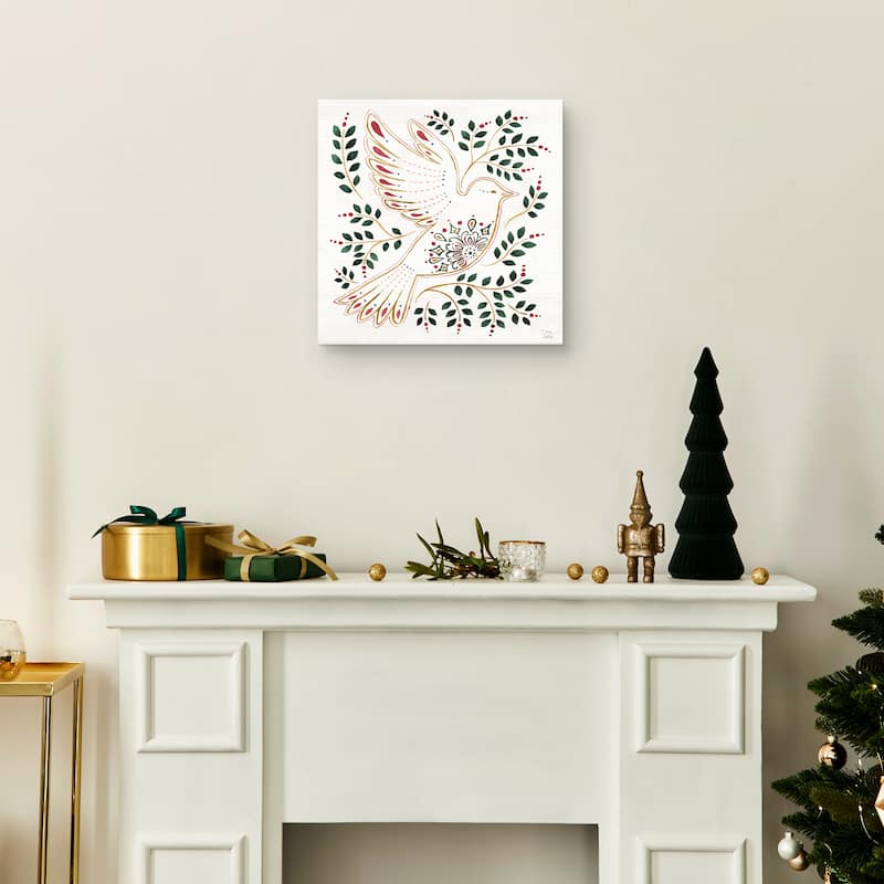 Holiday Sparkle VIII by Dina June Canvas Art Print