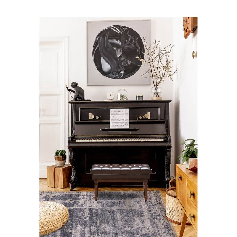 ECARPETGALLERY Hand-knotted Legacy Light Grey Silk Rug - 5'4 x 7'8