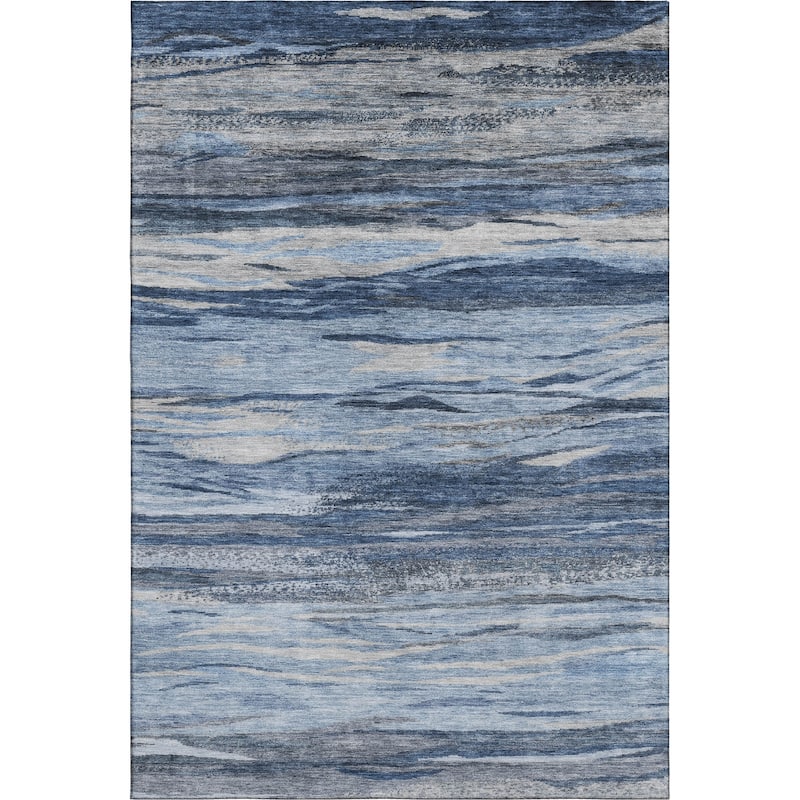 Premium Washable Super Soft Modern Stripes Mayfield Rug