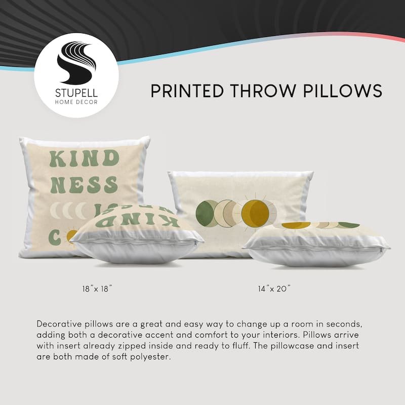 Stupell Sailboat Fleet Voyage Decorative Printed Throw Pillow Design by Sally Swatland (Set of 2)