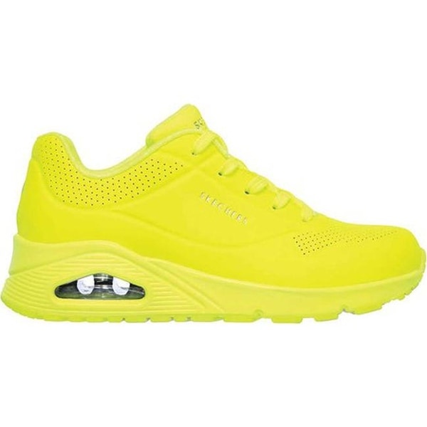neon yellow skechers