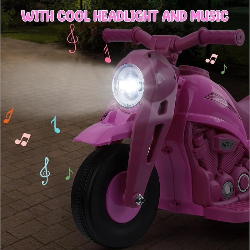 Kids Electric Motorcycle with Bubble Function