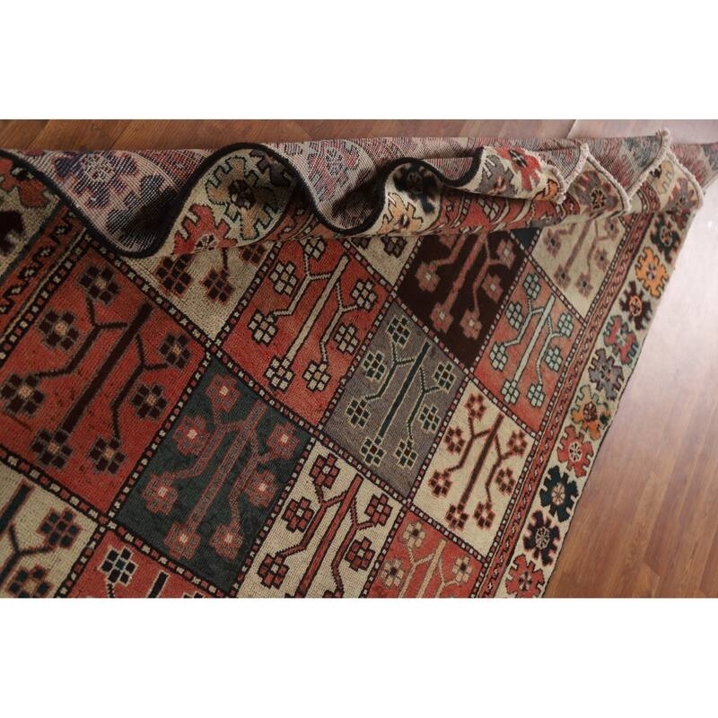 Garden Design Bakhtiari Persian Vintage Runner Rug - 4'5"x 8'11"
