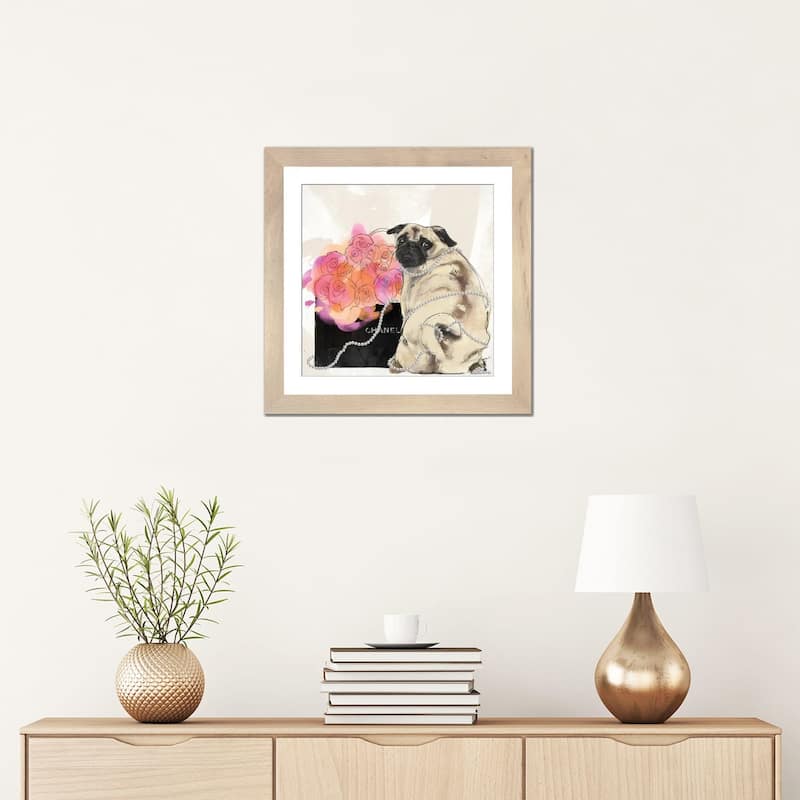 iCanvas "Chanel Pug" by Studio One