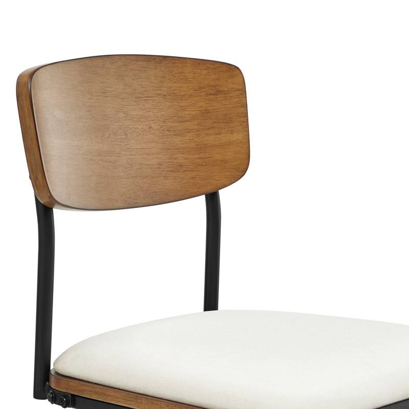 Spruce & Spring Claire Swivel Counter Height Bar Stool Set