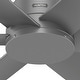 preview thumbnail 25 of 28, Hunter 52" Kennicott Outdoor Ceiling Fan, Wall Control - Contemporary, Industrial, Transitional - Windmill - Damp Rated!