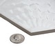 preview thumbnail 5 of 6, Merola Tile Gaudi Lux Hex White 8-1/2" x 9-3/4" Porcelain Floor and Wall Tile