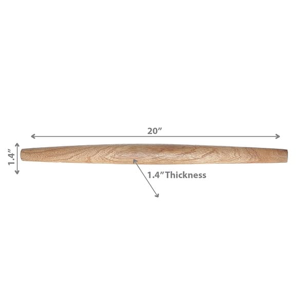 French Rolling Pin Mango Wood