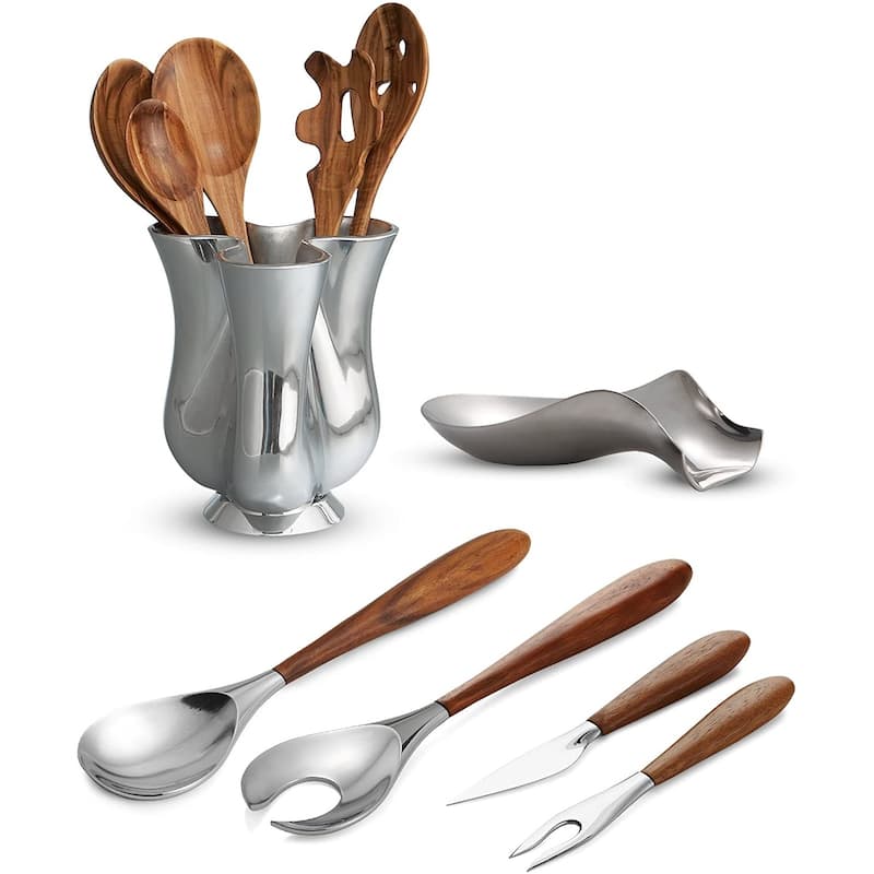 Nambe Curvo Ladle - 12.5” x 3”