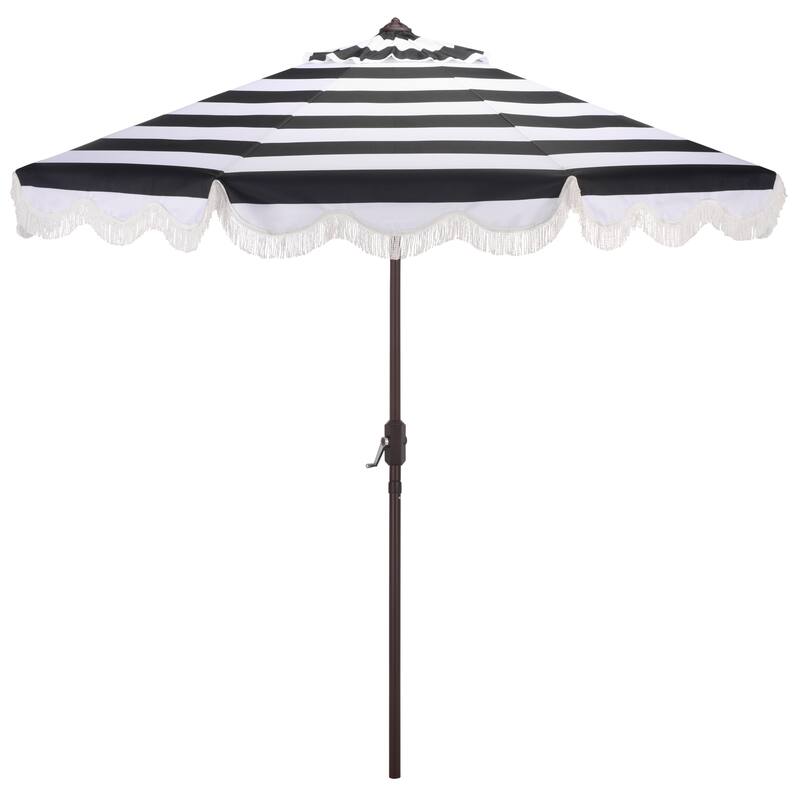 SAFAVIEH Outdoor Living Lucerna 9ft Crank Umbrella