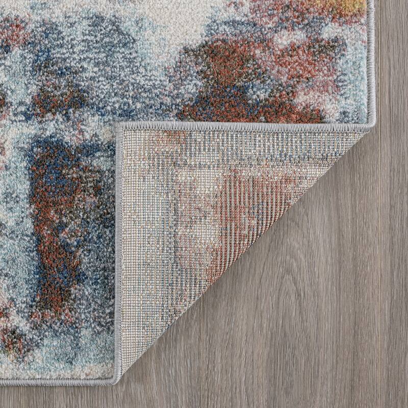 Rayna Bohemian & Eclectic Geometric Indoor Area Rug