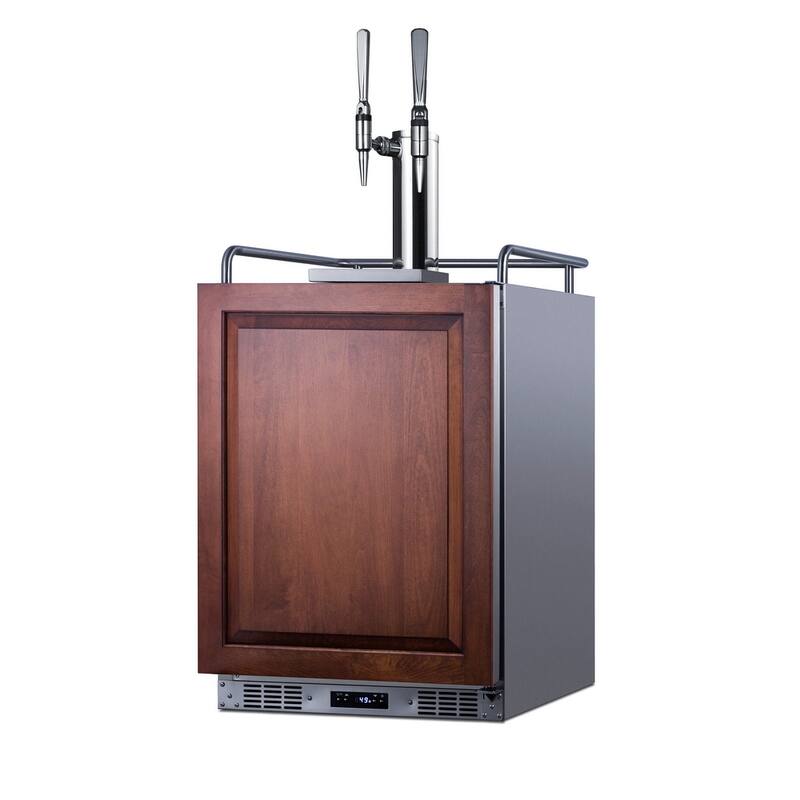 Summit SBC682NCFTWIN 24" Wide 5.6 Cu. Ft. Built-In / Free Standing