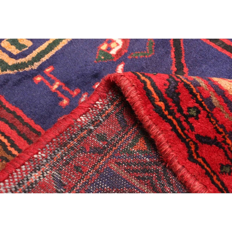 ECARPETGALLERY Hand-knotted Konya Anatolian Navy Wool Rug - 4'1 x 7'1