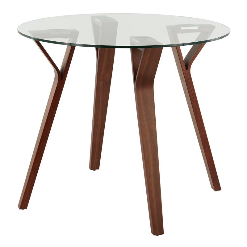Carson Carrington Sala Mid-Century Modern Round Dinette Table
